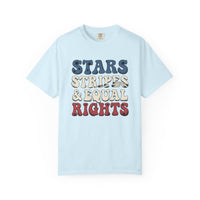Load image into Gallery viewer, Old Patriotic Text Shirt I America Fairness Gift I Classic Tee Vintage Text T-Shirt I American Fan Retro Tshirt I Equality Graphic