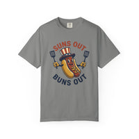 Load image into Gallery viewer, Hotdog Character Shirt I 4th Of July Barbecue Gift I Unisex  Cartoon Tee I  Frank T-Shirt Independence Day Fan I Comic Tshirt I Grilling Graphic Retro