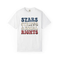 Load image into Gallery viewer, Old Patriotic Text Shirt I America Fairness Gift I Classic Tee Vintage Text T-Shirt I American Fan Retro Tshirt I Equality Graphic