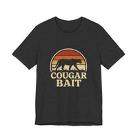 Load image into Gallery viewer, Cougar Bait Retro Sunset Tee — Sarcastic Graphic T-Shirt