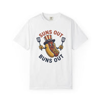 Load image into Gallery viewer, Hotdog Character Shirt I 4th Of July Barbecue Gift I Unisex  Cartoon Tee I  Frank T-Shirt Independence Day Fan I Comic Tshirt I Grilling Graphic Retro
