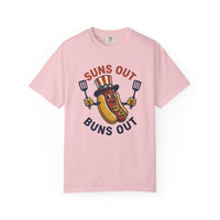 Load image into Gallery viewer, Hotdog Character Shirt I 4th Of July Barbecue Gift I Unisex  Cartoon Tee I  Frank T-Shirt Independence Day Fan I Comic Tshirt I Grilling Graphic Retro