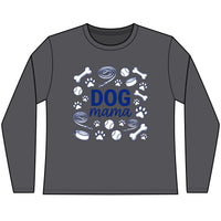 Load image into Gallery viewer, Dog Mama Long Sleeve Tee — Women’s Crewneck Pet Lover Shirt