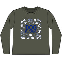 Load image into Gallery viewer, Dog Mama Long Sleeve Tee — Women’s Crewneck Pet Lover Shirt